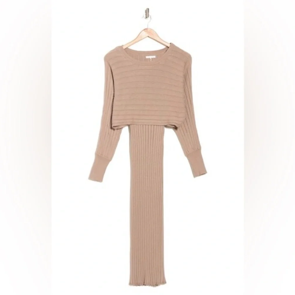 Stitchdrop | All In One Rib Midi Dress - Picture 2 of 2